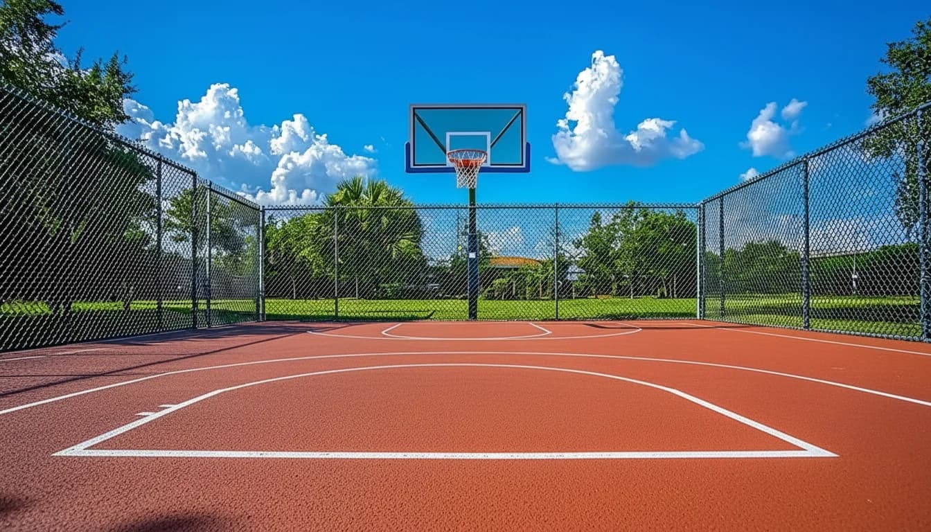 Basketball Court Installation