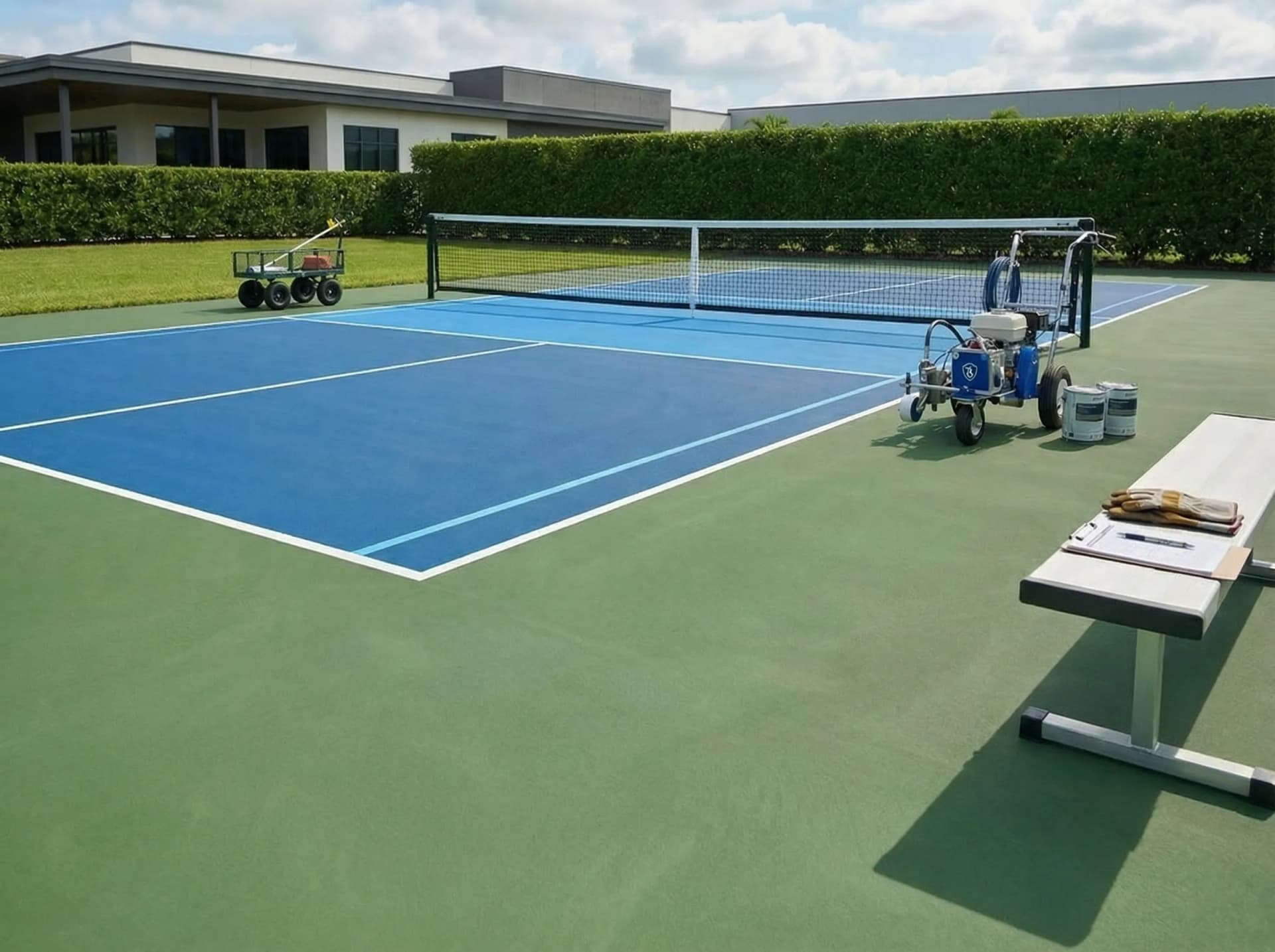 Sports Court Repair
